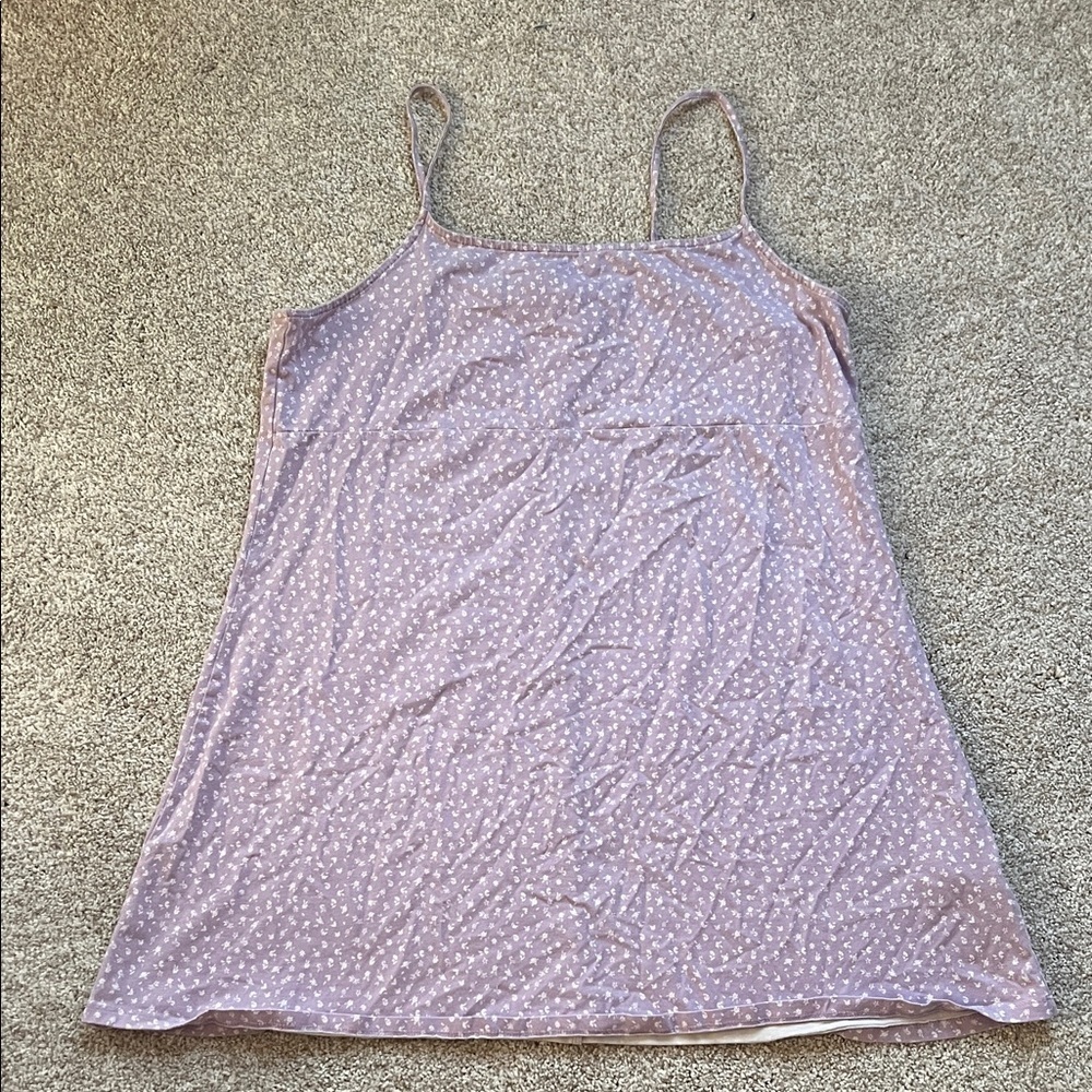 H&M Purple Polka Dot Dress